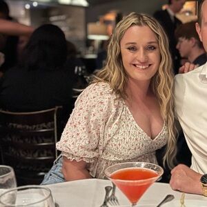 Lulu's White and Red Floral Smocked Blouse